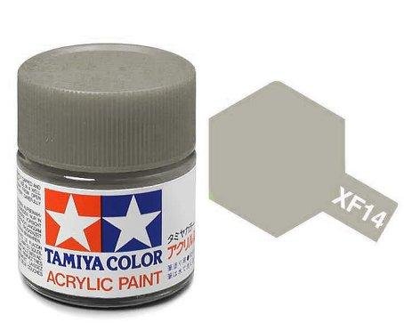 Akrylová barva Tamiya XF-14 J.A.Grey 10ml | pkmodelar.cz