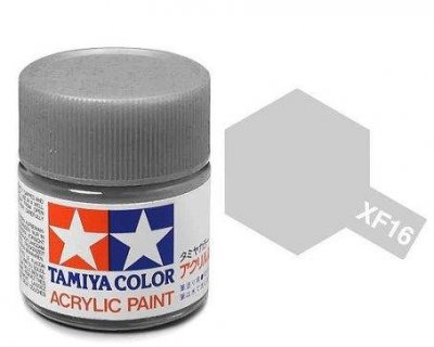 Akrylová barva Tamiya XF-16 Flat Aluminium 10ml