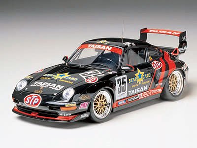 Plastikový model auta Tamiya 24175 Taisan Starcard Porsche 911 GT2 1/24 | pkmodelar.cz