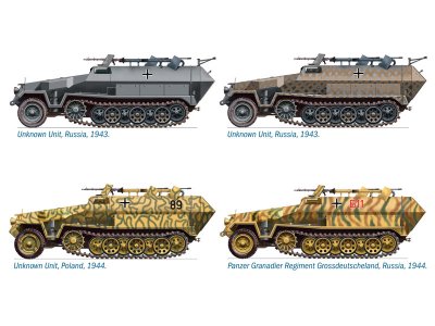 Plastikový model vojenské techniky Italeri 7067 Sd. Kfz. 251/16 Flammpanzerwagen (1:72) | pkmodelar.cz