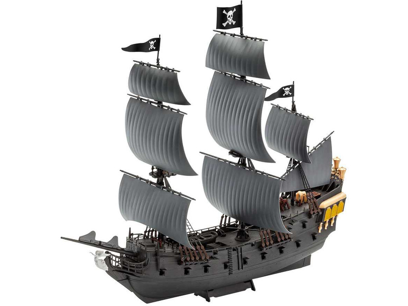 Plastikový model lodě Revell 65499 EasyClick Black Pearl (1:150) (set) | pkmodelar.cz