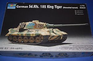 Plastikový model tanku Trumpeter 07201 German Sd.Kfz. 182 King Tiger 1:72 | pkmodelar.cz