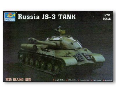 Plastikový model tanku Trumpeter 07227 Russian JS-3 1:72