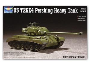 Plastikový model tanku Trumpeter 07287 US T26E4 Pershing Heavy Tank 1:72 | pkmodelar.cz