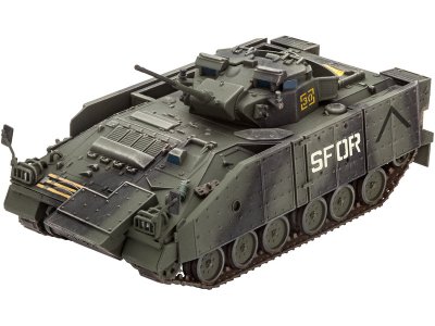 Plastikový model tanku Revell 03144 Warrior MCV with Add-on armour (1:72)