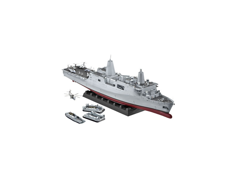 Plastikový model lodě Revell 05118 U.S.S. New York LPD-21 (1:350)  | pkmodelar.cz