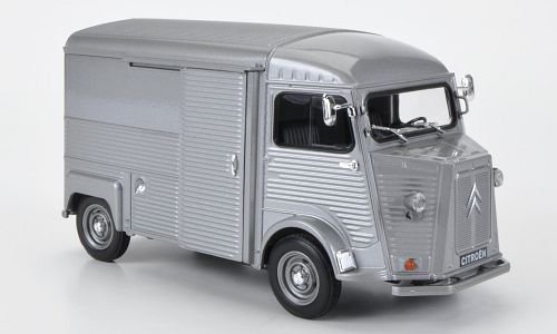 Model auta Welly Citroen type H (stříbrná) 1:24 | pkmodelar.cz