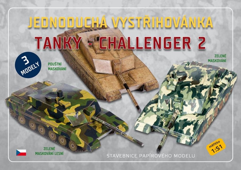 Vystř.tanky-Challenger 2 | pkmodelar.cz