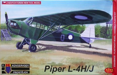 Plastikový model letadla KPM0043 Piper L-4H/J 1:72
