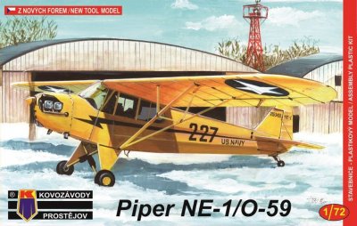 Plastikový model letadla KPM0044 Piper NE-1/O-59 1:72