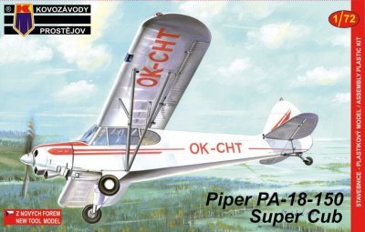 Plastikový model letadla KPM0062 Piper PA-18-150 Super Cub 1:72 | pkmodelar.cz