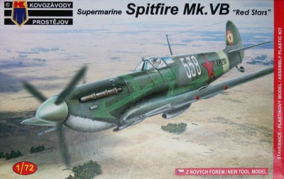 Plastikový model letadla KPM0068 Supermarine Spitfire Mk.Vb "Red Stars" 1:72