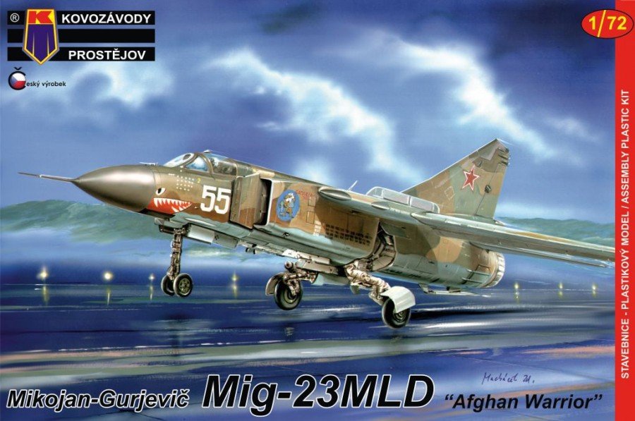 Plastikový model letadla KPM0070 MiG-23MLD “Afghan Warrior” 1:72 | pkmodelar.cz