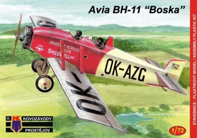 Plastikový model letadla KPM0079 Avia BH-11 "Boska" 1:72 | pkmodelar.cz