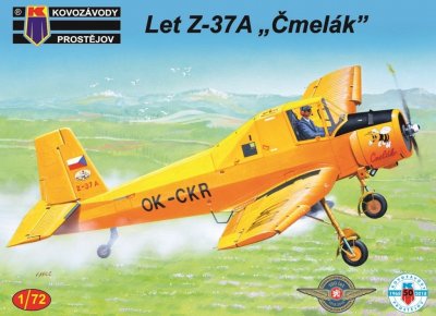 Plastikový model letadla KPM0120 Let Z-37 "Čmelák" 1:72