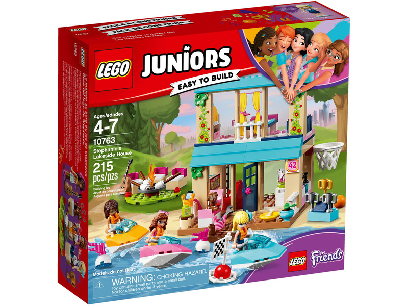 LEGO Juniors - Stephanie a její dům u jezera | pkmodelar.cz