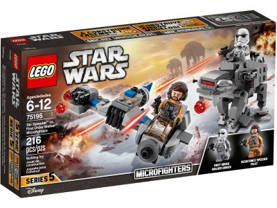 LEGO Star Wars - Snežný spídr a kráčející kolos Prvního řádu | pkmodelar.cz