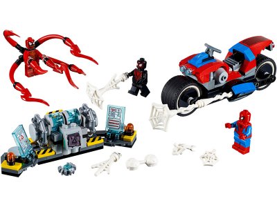 LEGO Super Heroes - Spider-Man a záchrana na motorce