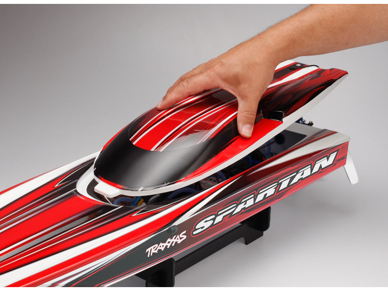 Traxxas Spartan TQi RTR červený | pkmodelar.cz