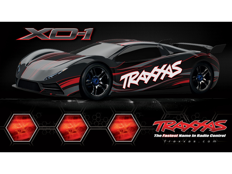 Traxxas XO-1 1:7 TQi BlueTooth RTR černé | pkmodelar.cz