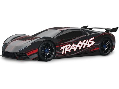 Traxxas XO-1 1:7 TQi BlueTooth RTR černé