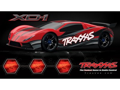 Traxxas XO-1 1:7 TQi BlueTooth RTR černé | pkmodelar.cz