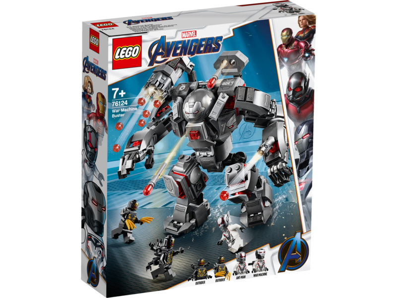 LEGO Avengers - War Machine v robotickém obleku | pkmodelar.cz