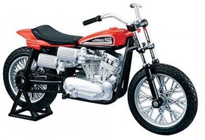 Model motorky Maisto 1972 XR750 Racing Bike Harley Davidson Die-Cast Motorcycle 1:18