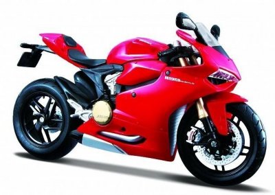Model motocyklu Maisto Ducati 1199 Panigale 1:18 červená