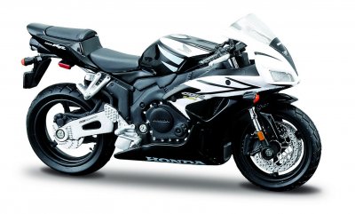 Model motocyklu Maisto Honda CBR 1000RR 1:18 černo bílá
