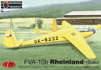 Plastikový model letadla KPM0154 FVA-10b Rheinland (Šídlo) 1:72