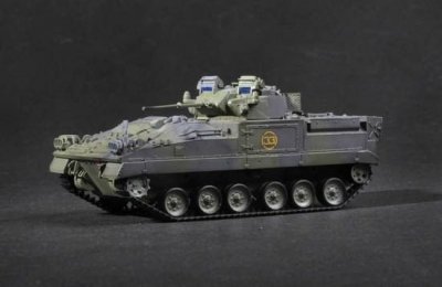 Plastikový model tanku Trumpeter 07101 British Warrior Tracked Mechanized Combat Vehicle 1:72