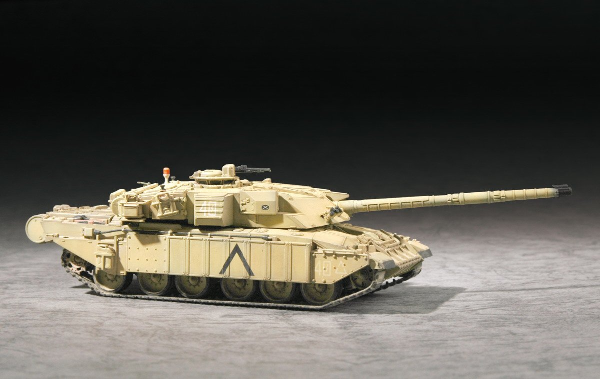 Plastikový model tanku Trumpeter 07105 British Challenger I MBT (Desert Version) 1:72 | pkmodelar.cz