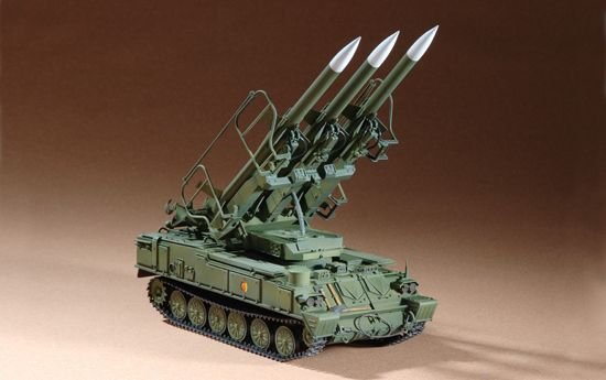 Plastikový model vojenské techniky Trumpeter 07109 Russian SAM-6 antiaircraft missile 1:72 | pkmodelar.cz