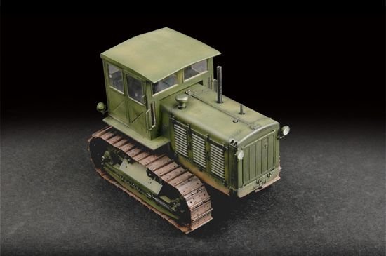 Plastikový model vojenské techniky Trumpeter 07111 Russian ChTZ S-65 Tractor with Cab 1:72 | pkmodelar.cz