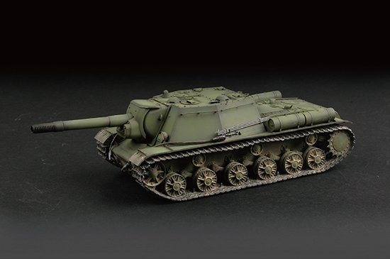 Plastikový model tanku Trumpeter 07129 Soviet SU-152 Self-propelled Heavy Howitzer 1:72 | pkmodelar.cz