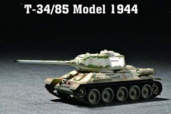 Plastikový model tanku Trumpeter 07209 Soviet T-34/85 MOD.1944 1:72 | pkmodelar.cz