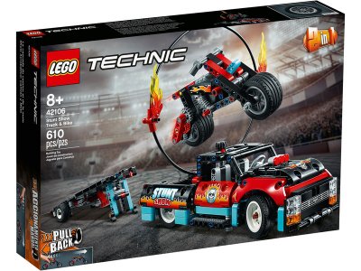 Lego 42106 kaskadérská vozidla | pkmodelar.cz