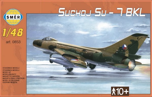 Plastikový model letadla Směr 0853 Suchoj SU-7 BKL 1:48 | pkmodelar.cz