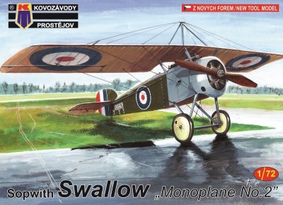 Plastikový model letadla KPM0166 Sopwith Swallow 'Monoplane No.2' 1:72