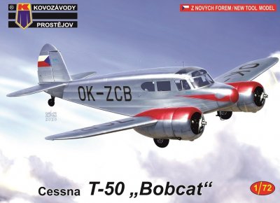 Plastikový model letadla KPM0171 Cessna T-50 "Bobcat" 1:72
