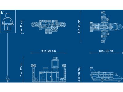 LEGO City 60261 Hlavní letiště | pkmodelar.cz