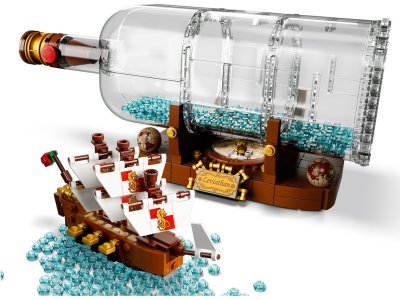 LEGO Ideas - Loď v láhvi | pkmodelar.cz