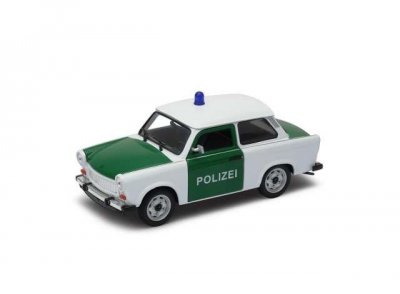 Model auta Welly Trabant (policie) 1:24