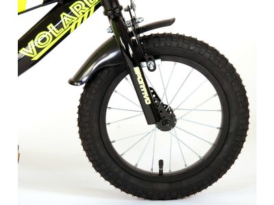 Volare - Dětské kolo 14" Sportivo Neonově zelená, černá | pkmodelar.cz