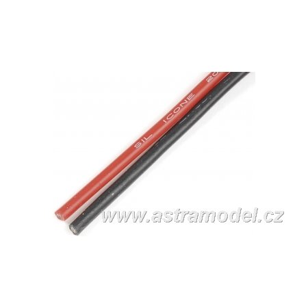 Kabel se silikonovou izolací Superflex 3.3mm2 12AWG (1+1m) | pkmodelar.cz