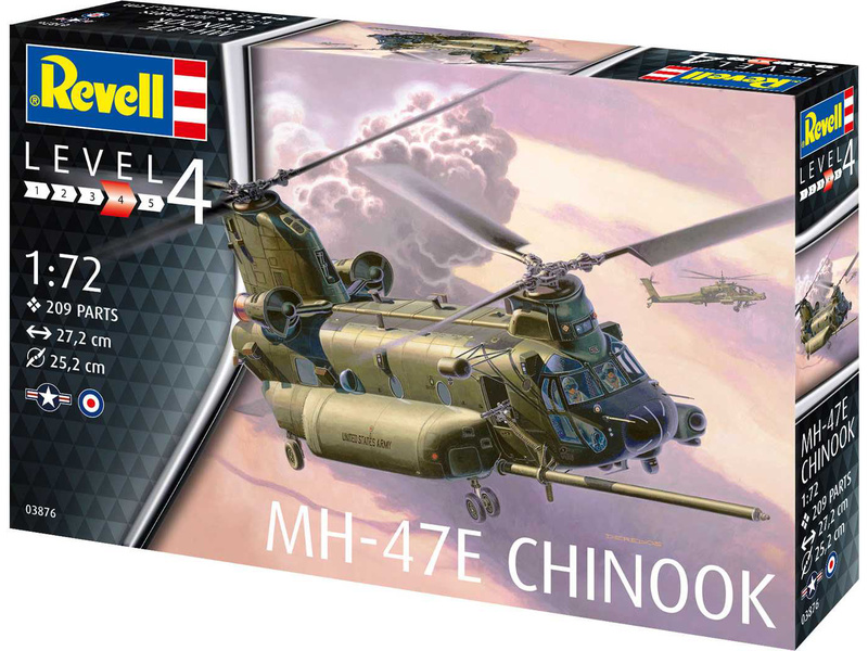 Revell Boeing MH-47 Chinook (1:72) (sada) | pkmodelar.cz