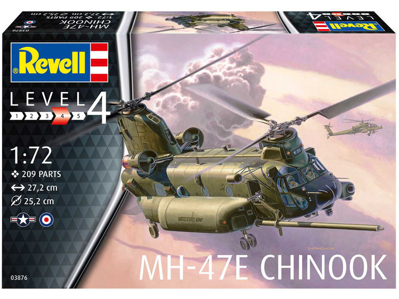 Revell Boeing MH-47 Chinook (1:72) (sada) | pkmodelar.cz