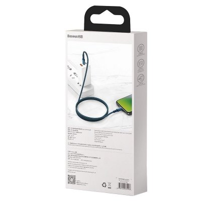 Baseus High Density Braided Cable Type-C to Lightning, PD, 20W, 2m (blue) | pkmodelar.cz