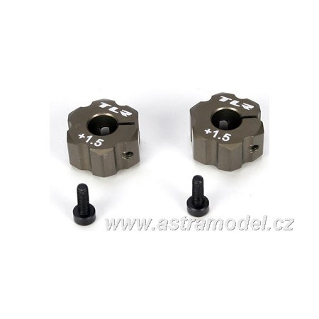 TLR náboj zadního kola +1.5mm hliník (2): 22 | pkmodelar.cz